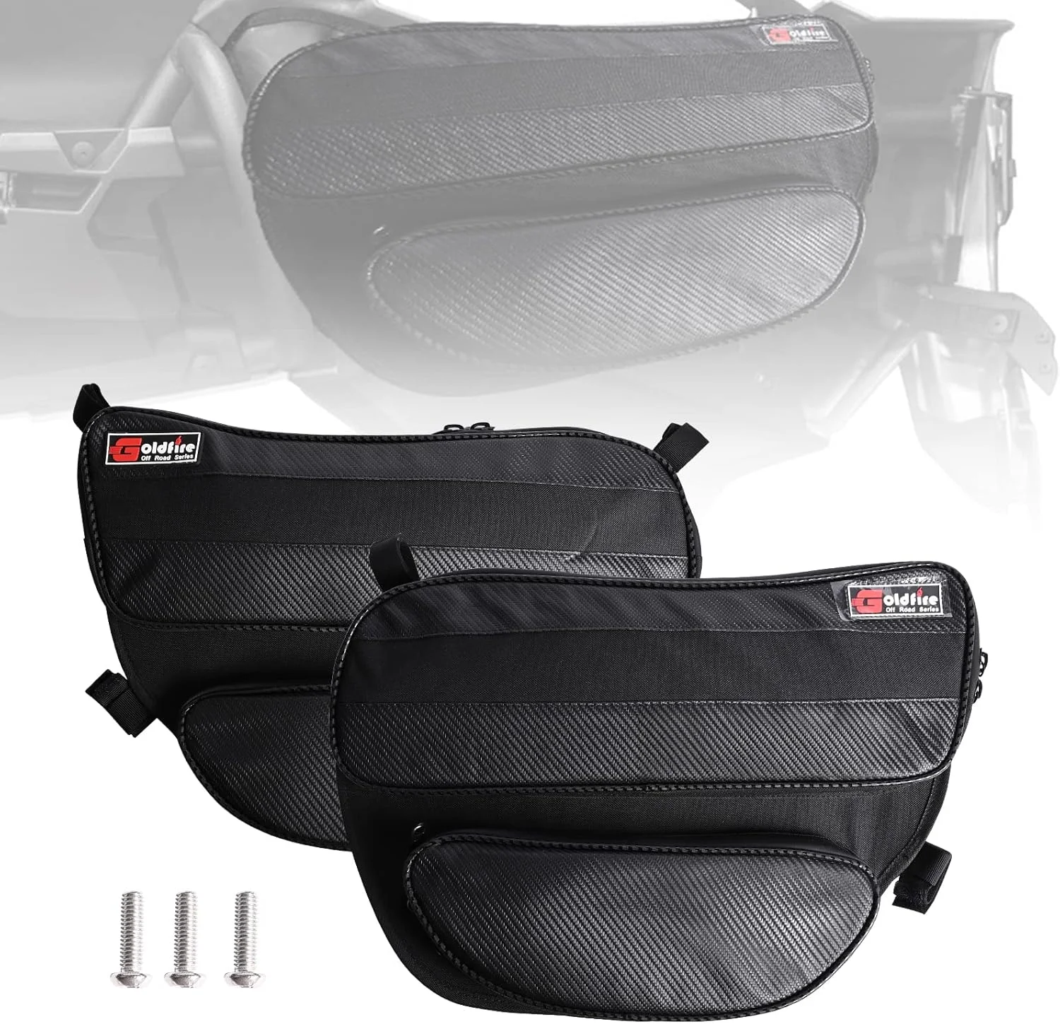 

Rear Door Tool Organizer Bags UTV X3 Storage Bag Accessories Fits for Can Am Maverick X3 Max Turbo R 2017-2024