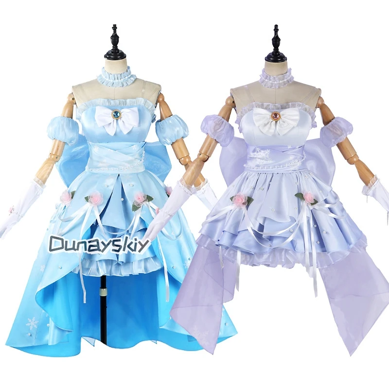 سلسلة Collab: كوتوري مينامي كوسبلاي مينامي كوتوري يازاوا نيكو أنيمي لوفي لايف! كوتوري مينامي المرح في زي الثلج للهالوين