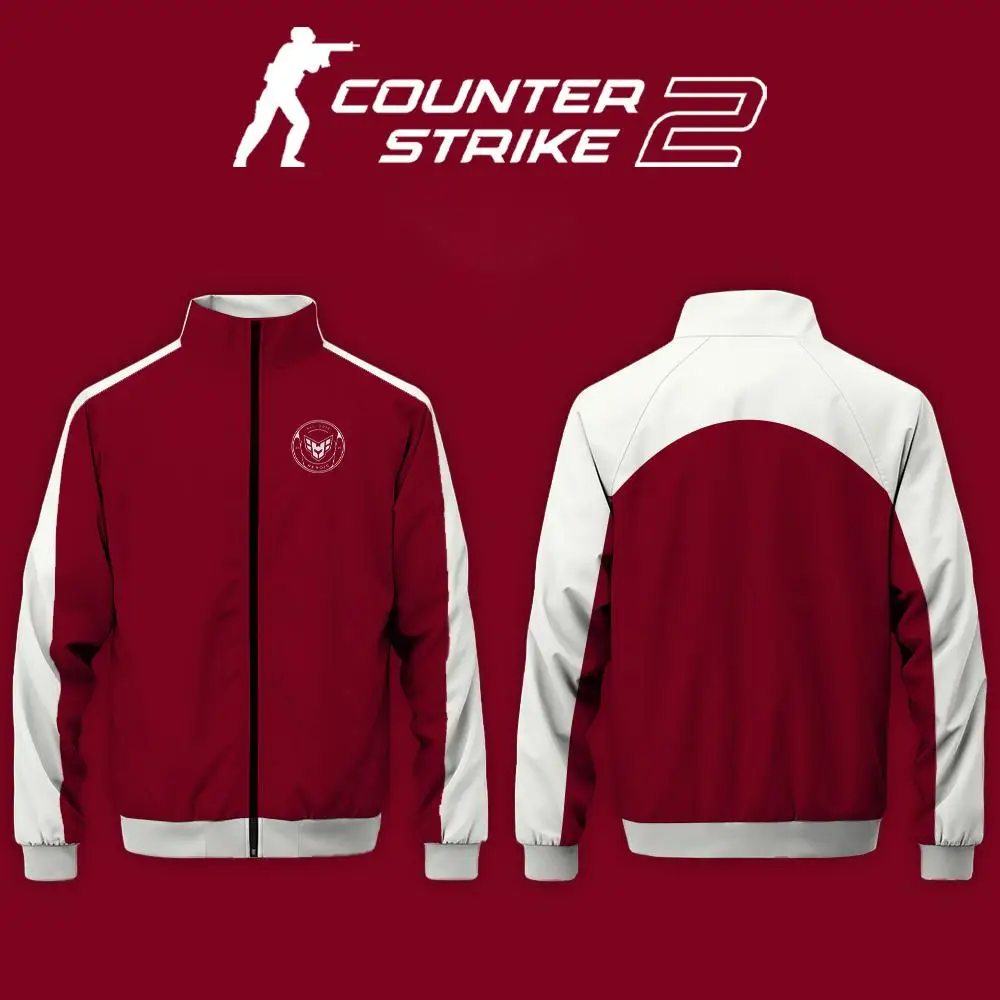 

Popular CS2 HEROIC ESports Club Uniform Autumn And Winter Casual Fashion Coat Customizable Stand Collar Jacket Boyfriend Gift