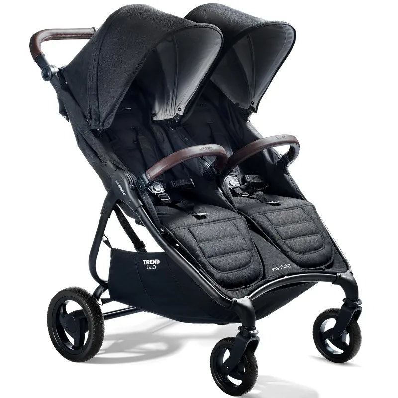 Trend Duo by Side Double Stroller - by Side Double Stroller for Newborn and Toddler - Easy Compact Fold