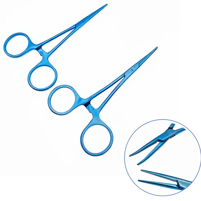 Ophthalmic Pinzette Titan Halstead 98mm/108mm Blutstillende Moskito Forcep Auge Instrument