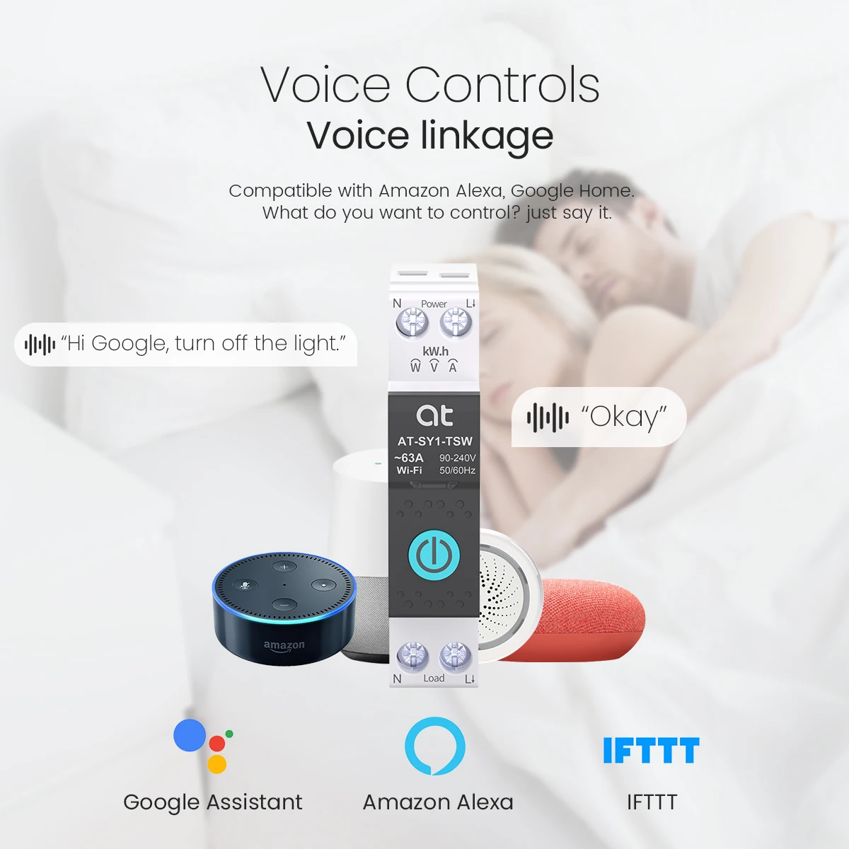 TUYA ZigBee قطاع دارة ذكي مفتاح ذكي 1P 63A DIN السكك الحديدية للمنزل الذكي لاسلكي للتحكم عن بعد واي فاي التبديل بواسطة APP ATELE #2