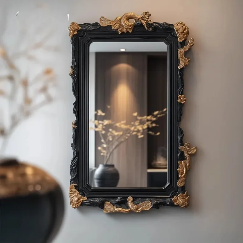 Decorative Home Objects Gold Mirror Lighting Room Decor Mirrors Full Body Wall Art Decor Apartment Art Murals Home Decor