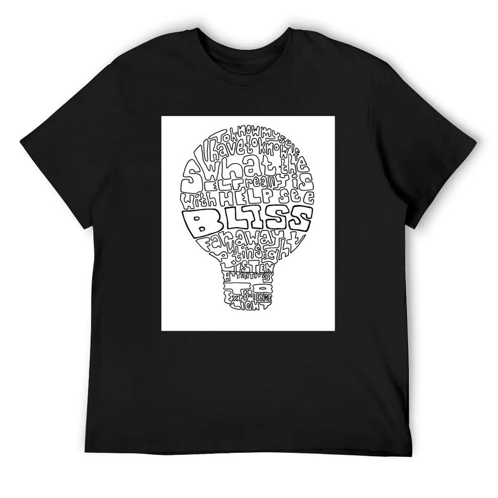

Enlightened experience T-Shirt clothes vintage t shirts Luxury man custom t shirt designer t shirt men