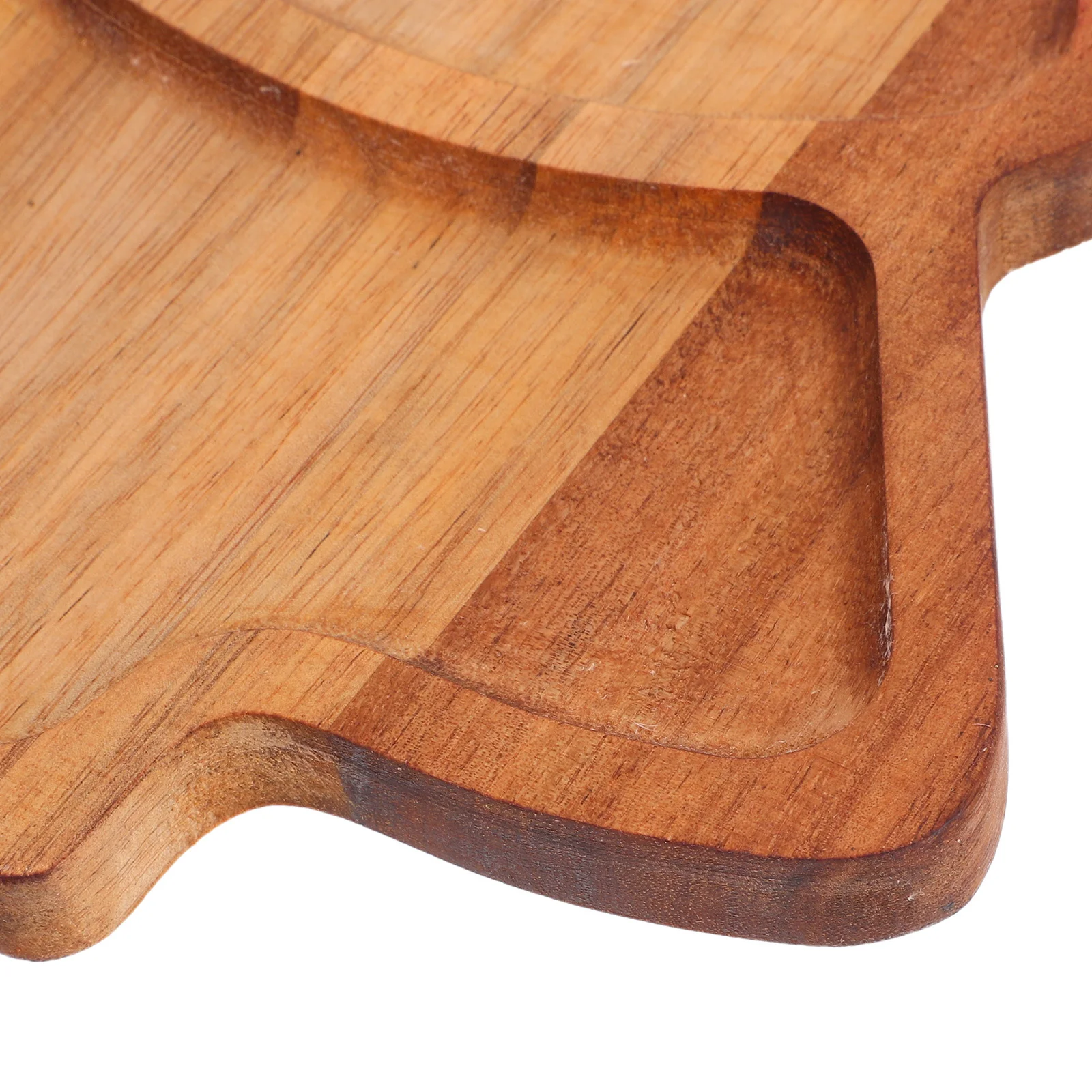 طبق شجرة عيد الميلاد الخشبي بتصميم فريد من نوعه طبق خشب السنط صينية تقديم احتفالية لتجمعات العطلات ومستلزمات حفلات عيد الميلاد