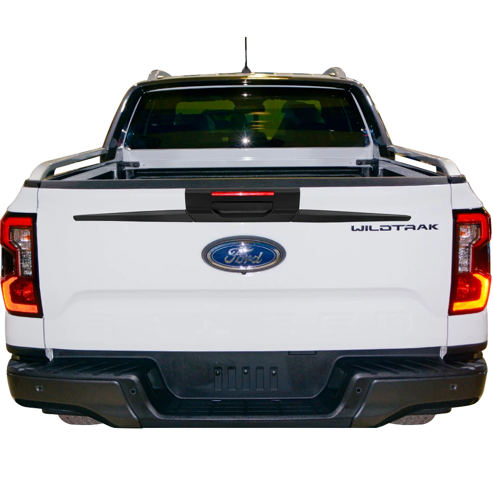 Achterdeur Handgreep Cover Achterklep Handgreep Cover Zonder Sleutelgat Voor Ford Ranger T9 2023 2024 Xlt Xls Xl Volgende Generatie Accessoires