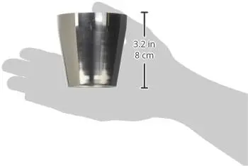 CS080 S/S 8 Oz. Coctelera corta/taza de malta