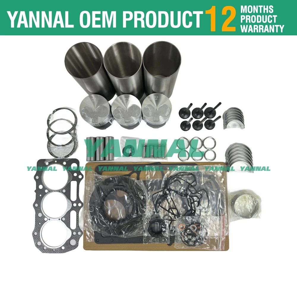 Good Quality 3013C Overhaul Rebuild Kit Compatible with Caterpillar CAT 3013C Mini Excavator Engine