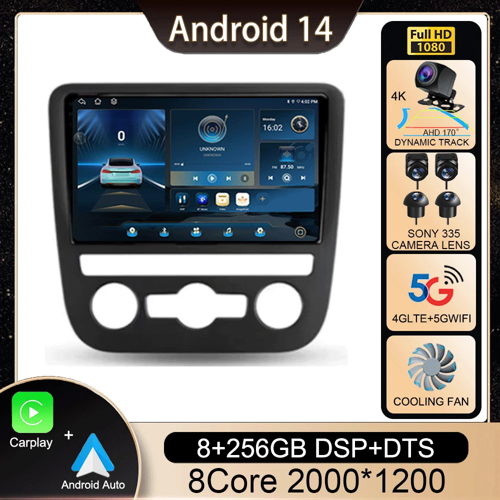 

Android 14 Carplay For Volkswagen EOS Scirocco 3 III Mk3 2008-2014 Car Radio Multimedia Video Player Navigation Stereo GPS 2din