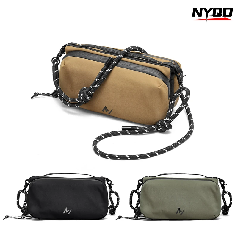 

Men Casual Oxford Shoulder Bag for Men Fashion Crossbody Bags Ultra Lightweight Mini Crossbody Bag Waterproof Outdoor Sling Bags