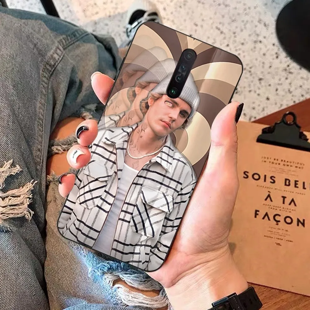 Fashion J-Justin B-Biebers Phone Case For Redmi 5 6 7 8 9 10 plus pro 6 7 8 9 A GO K20 K30 K40 pro plus F3 Fundas