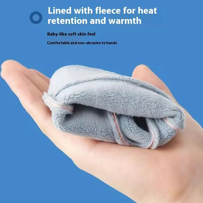 Guanti caldi per bambini Autunno Inverno Cartoon Dinosaur Ragazzi Ragazze Guanti idrorepellenti antivento da ciclismo all'aperto