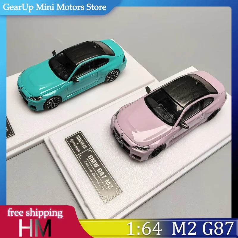 

Howie Model 1:64 BMW M2 G87 Alloy Diecast Model Detailed Interior with Opening Parts Limited Edition for BMW Collectors Toy Car