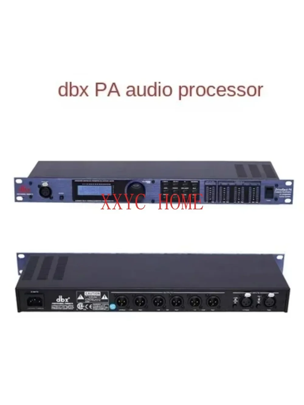 l Audio Processor 3 in 6 out Speaker  Matrix Signal