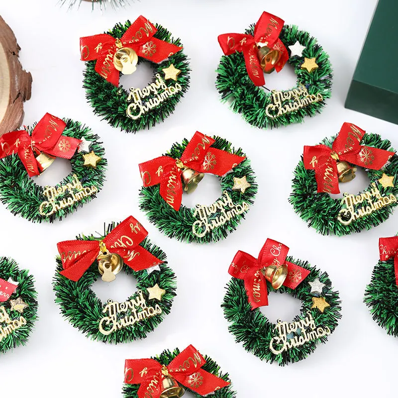 Christmas Decorations Mini Christmas Garland Simulation Garland Desktop Shooting Props Background Christmas Tree Accessories Toy