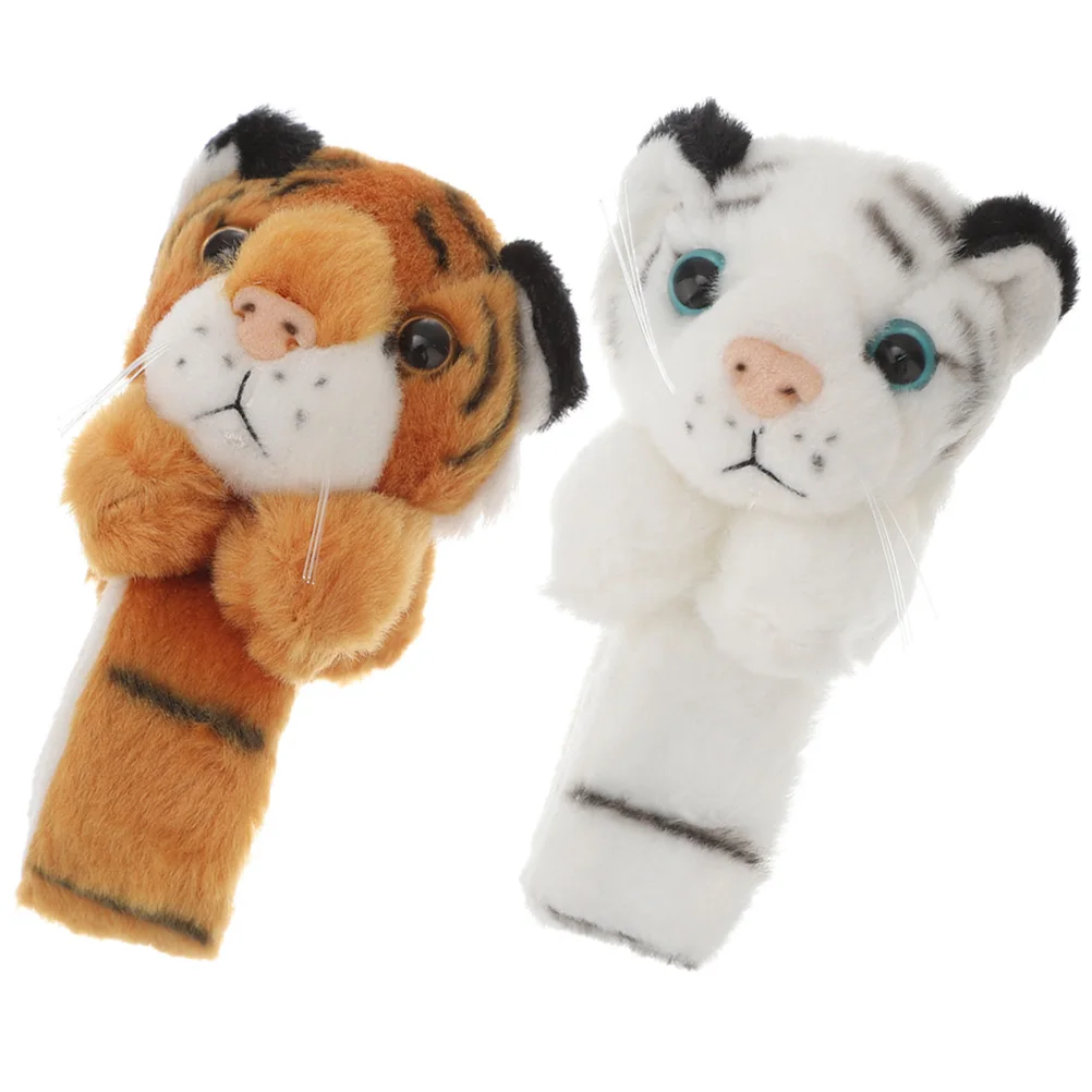 

Tiger Slap Bracelet Kids Gifts PP Cotton Wrist Bands Cartoon Animal Party Favors Jungle Theme Birthday Supplies Toys Stuffed