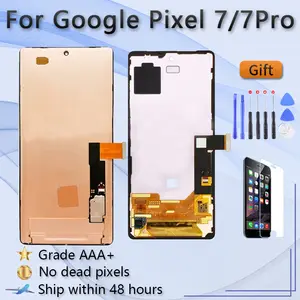 Bilashmart LCD Display Google Pixel 7 7Pro LCD Touch Digitizer Screen Assembly AMOLED Google Pixel 7 Pro LCD Repair