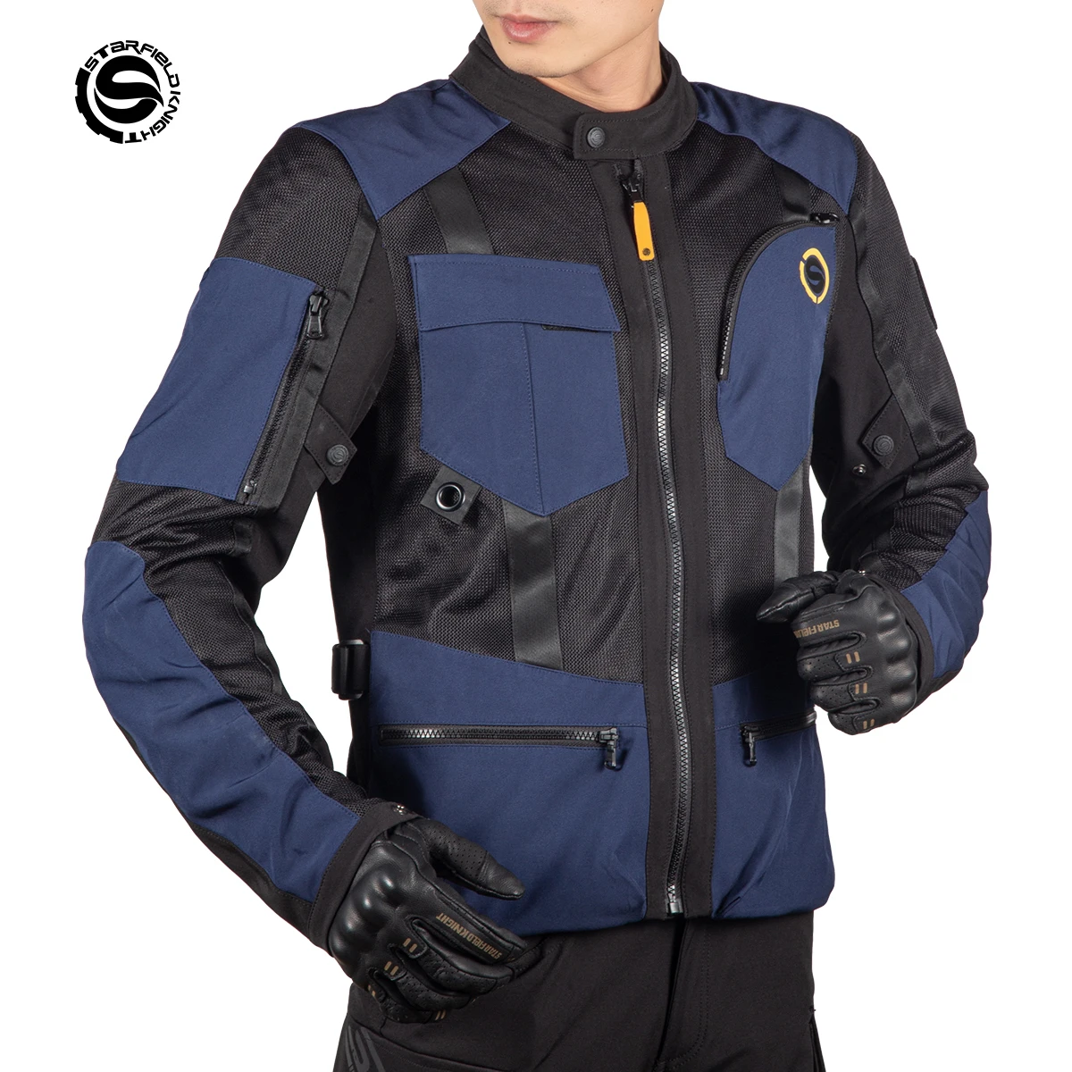 

Motorcycle Riding Jacket Tear Resistant Motorcycle Travel Clothing Wear Resistant Motocross Jacket Fall Prevention For Summer