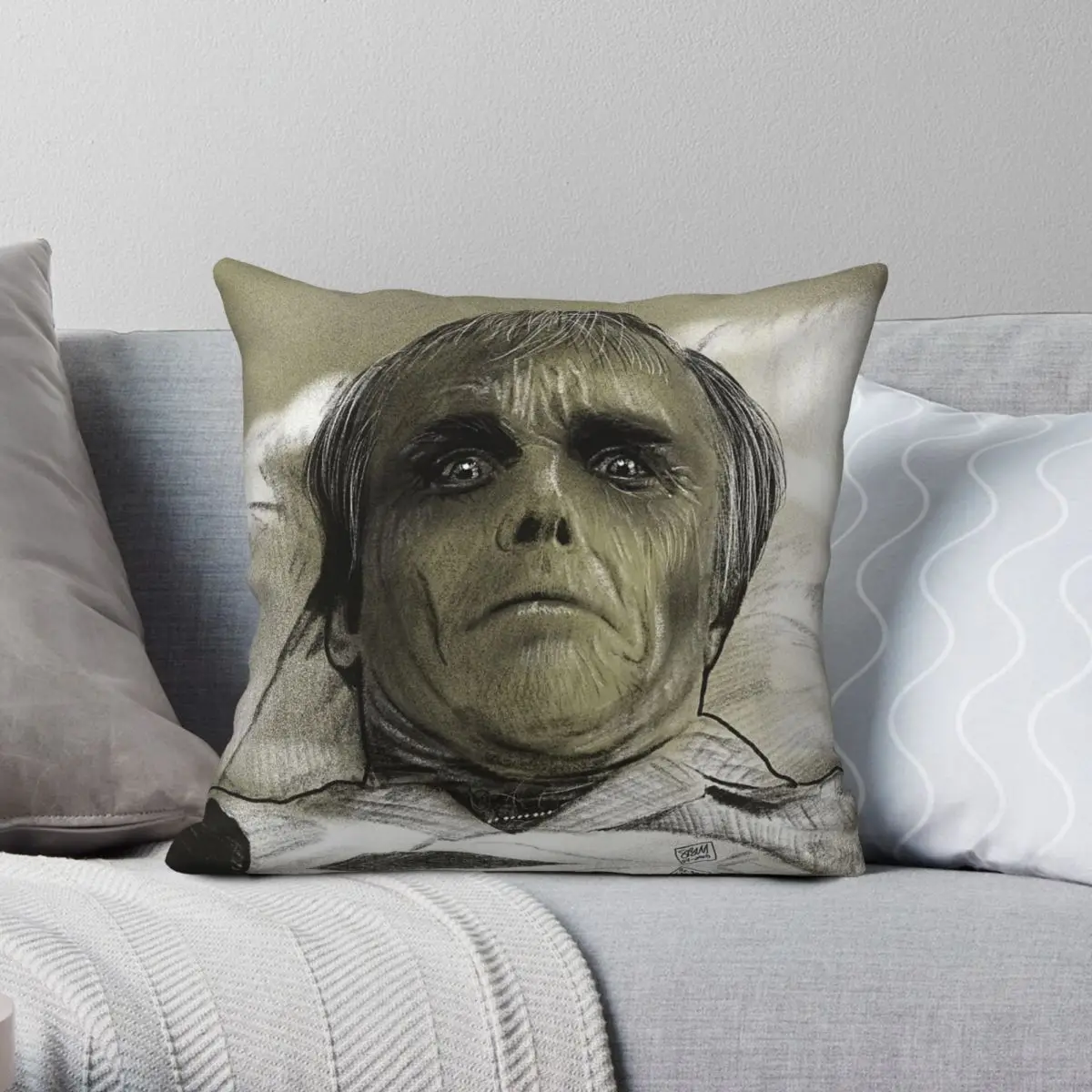

Dawn Of The Dead Roger Square Pillowcase Polyester Linen Velvet Creative Zip Decor Throw Pillow Case Bed Cushion Cover