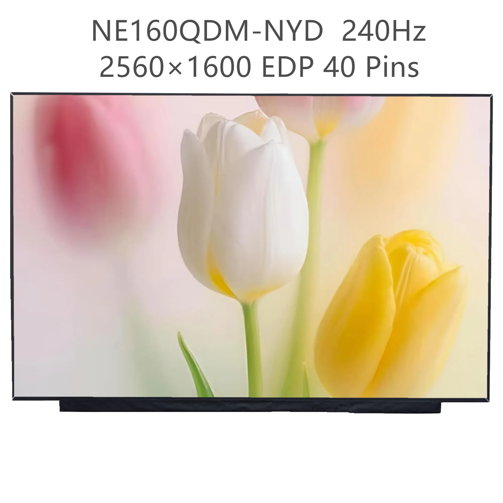 NE160QDM-NYD 16.0'' 240Hz Laptop LCD Screen Display Panel Matrix 2560×1600 EDP 40 Pins