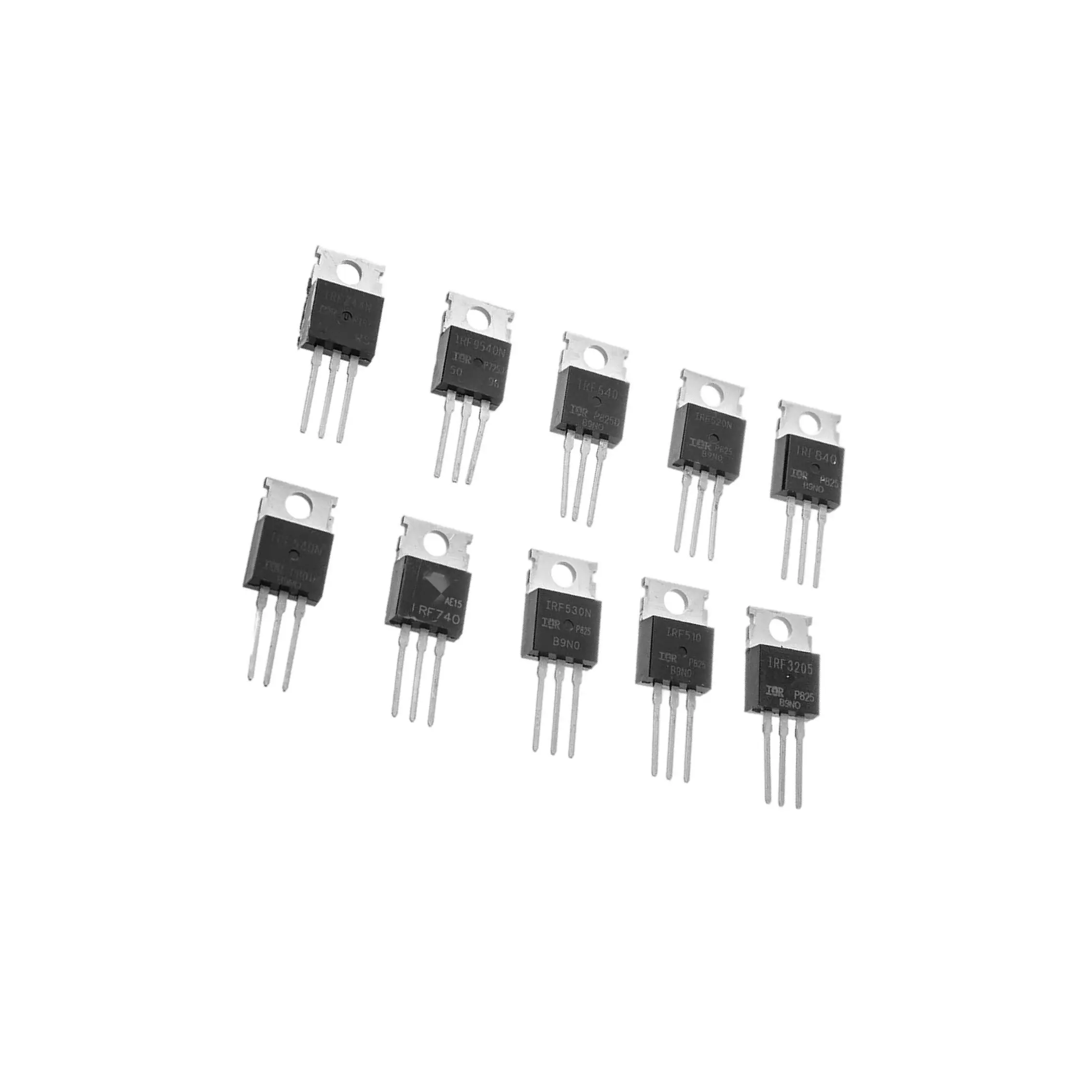Power General Purpose Mosfet Transistors Assortment With Low Resistance Options For Safer Electronics Transistors Parts