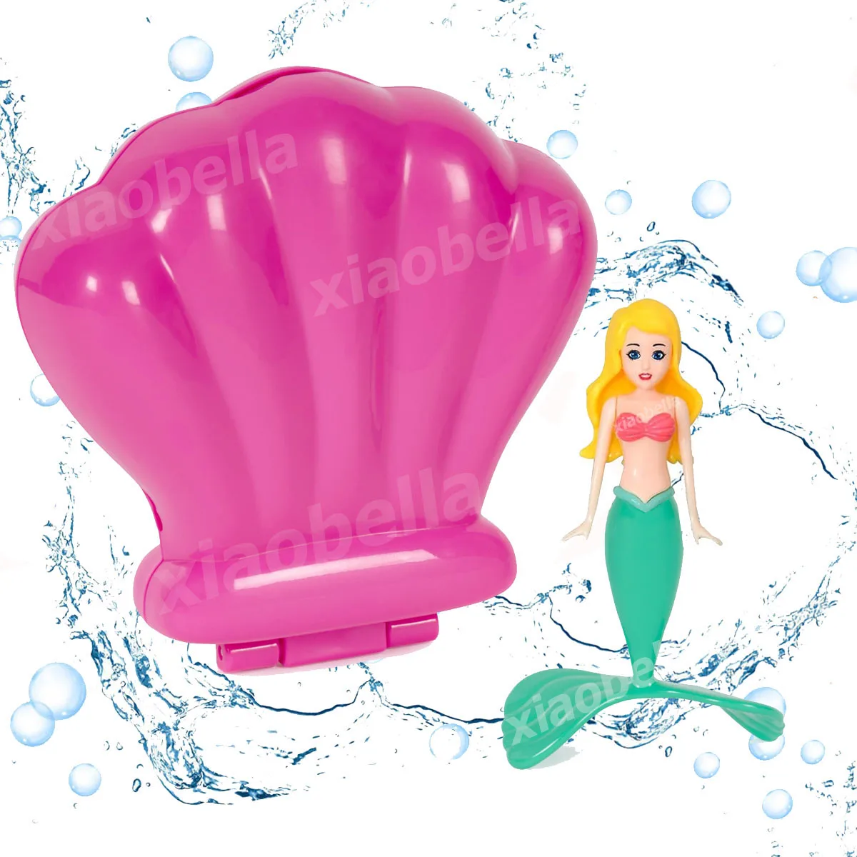 Mermaid Dive Toys Mermaid with Shell Bath Toys Colorful Mermaid Pool Toys Swimming Pool Game for Toddlers Boys Girls Teens Adult