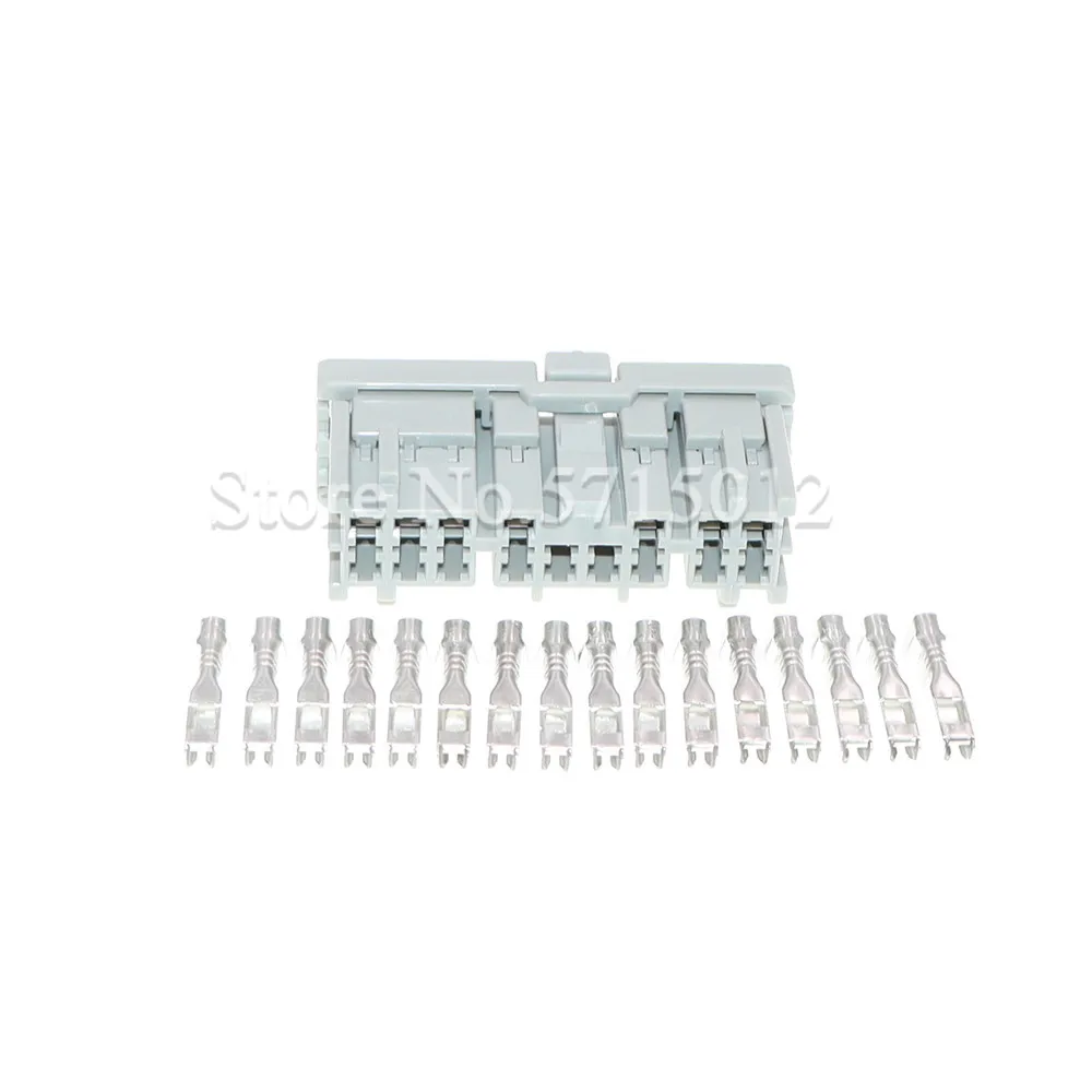 16 Hole 6098-0255 6098-0256 Automotive Wiper Headlight Combination Switch Unsealed Connector Car Socket For Honda