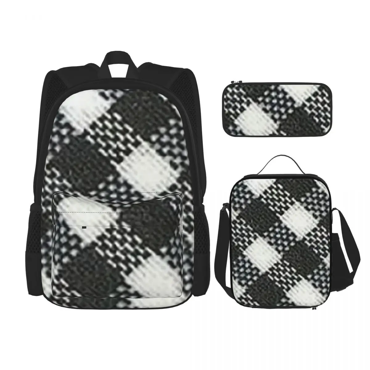 

Shemagh Tactical Printed Backpacks Boys Girls Bookbag School Bags Rucksack Lunch Bag Pen Bag Three-Piece Set