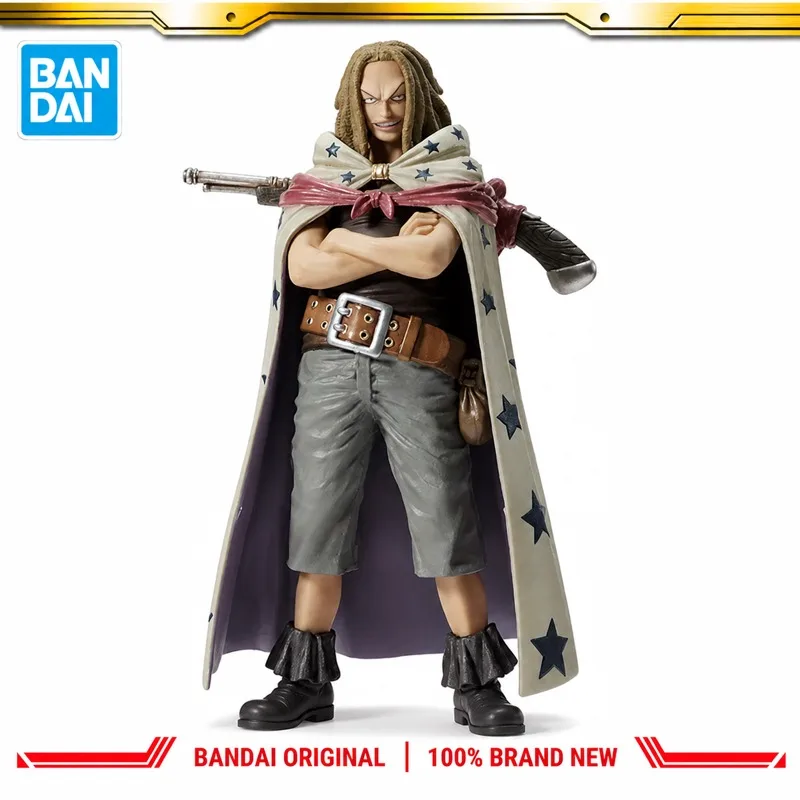 En Stock, Figura de Acción Original Bandai Banpresto de Yasopp de One Piece, Nueva en Caja, Personajes de Anime, Modelo Coleccionable