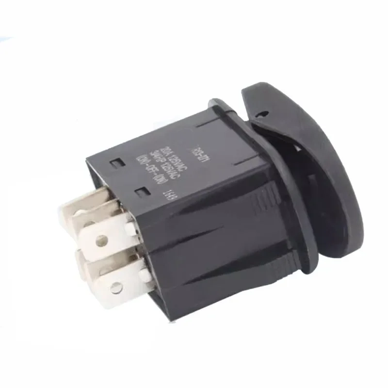 IP65 automotive boat type warping switch 6-pin 3-speed bilateral reset 20A125V Original R13-271 waterproof