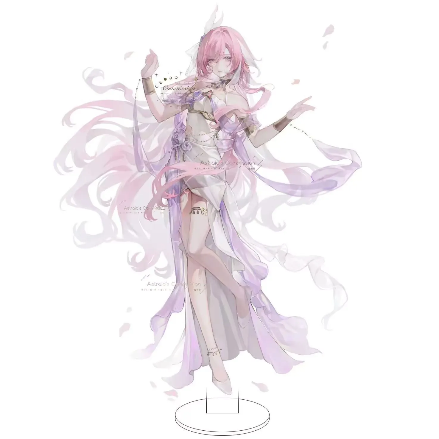 

«Разбитая железная дорога звездного неба» Эллизия, акриловая стоячая вывеска, игра и фан-арт с рельефным аниме