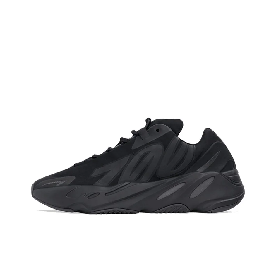 Adidas Originals Yeezy Boost 700 MNVN Black Warrior Mesh Low top Chunky Sneakers Unisex Black FV4440