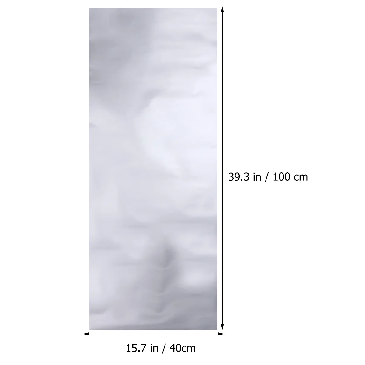 Película de isolamento térmico 40cm x 100cm, proteção uv, matiz de janela para uso comercial de escritório doméstico, fácil aplicação, sem necessidade de cola