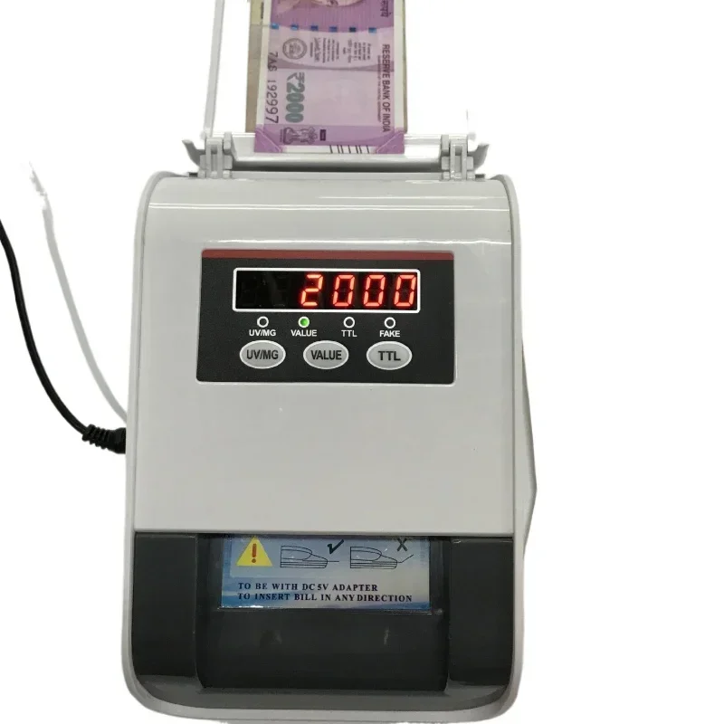 

Supply OKYO305 banknote counter, Indian rupee banknote detector total LED display denomination foreign currency detector