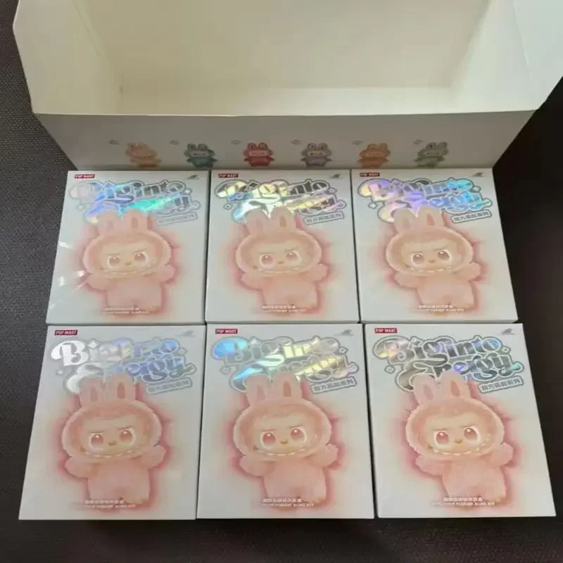 

New V3 Labubu Front High Energy Series Remastered Vinyl Face Zimomo Blind Box Macaron Sitting Party Children'S Toy Trendy Toy