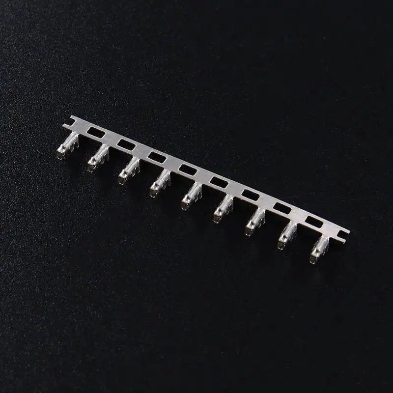 50 Stück ZH1.5 Kaltpress-Steckverbinder Männliche Hülle Federkopf 1,5 mm Steckdistanz Stecker – Detail 3