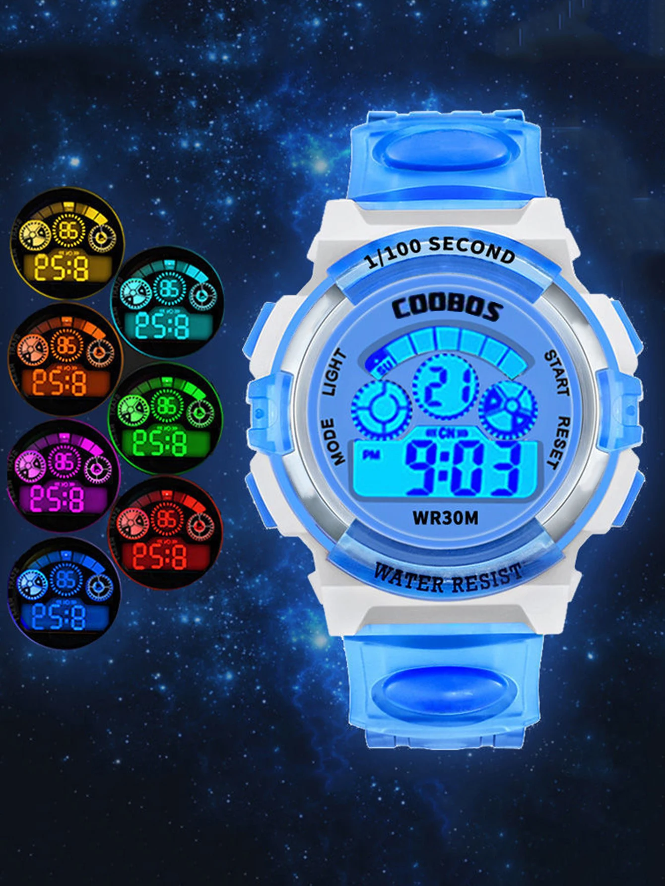 Fashion Simple Silicone Electronic Watch