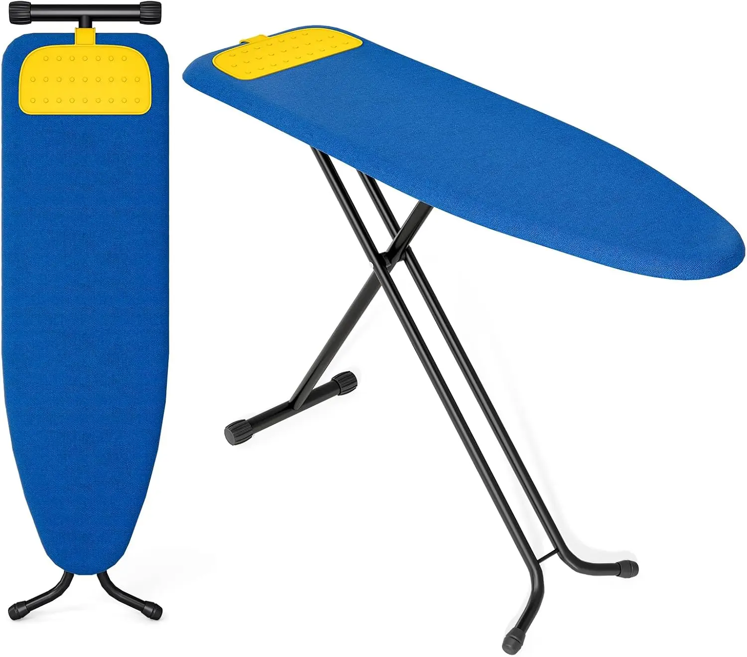 

Ironing Board Full Size, Iron Board with Silicon Rest, Foldable Ironing Boards Standard Size, Heavy