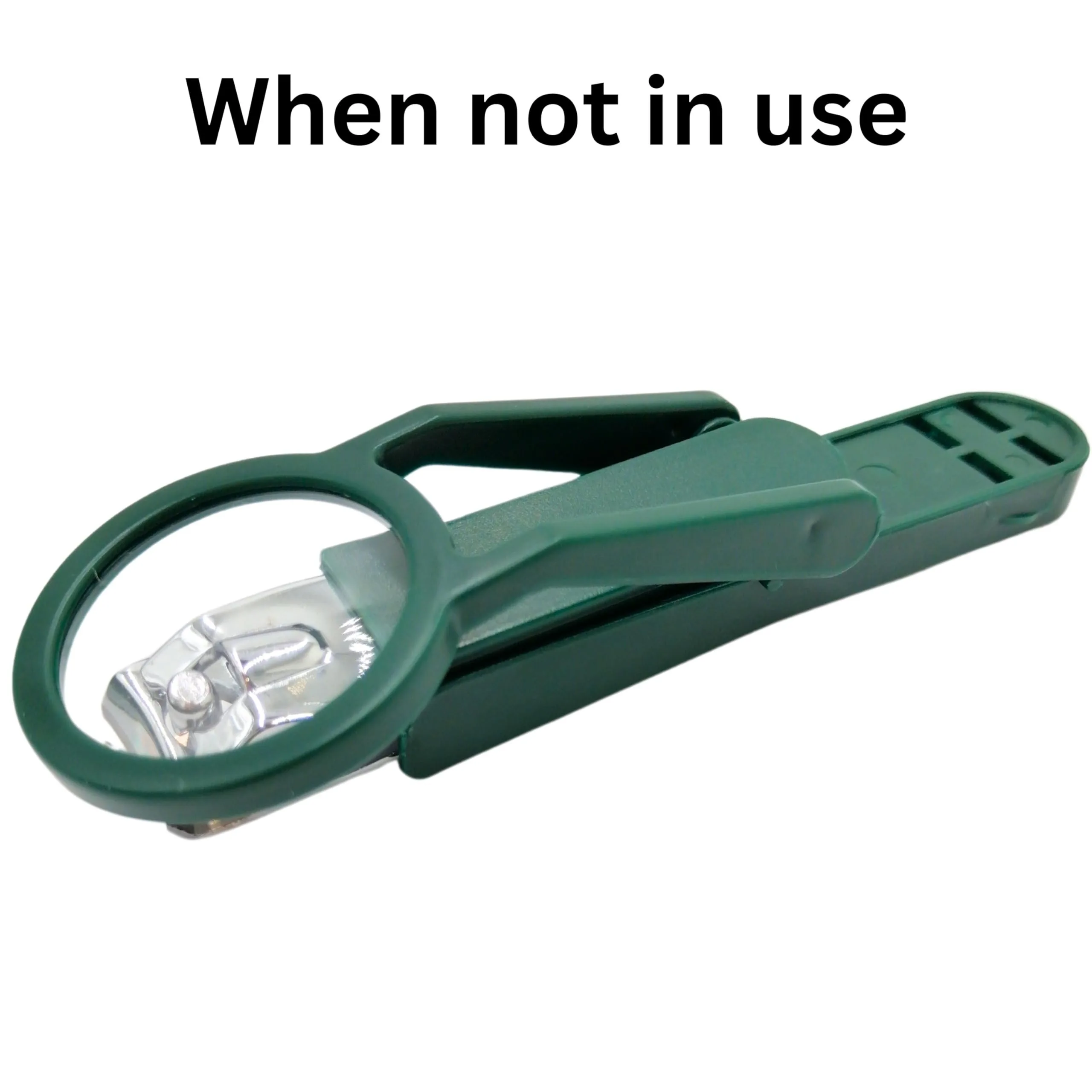 Heavy Duty Stainless Steel Magnifying Glass Nail Clipper for Seniors Easy-to-Use Design Thoughtful Gift for Elderly Parents