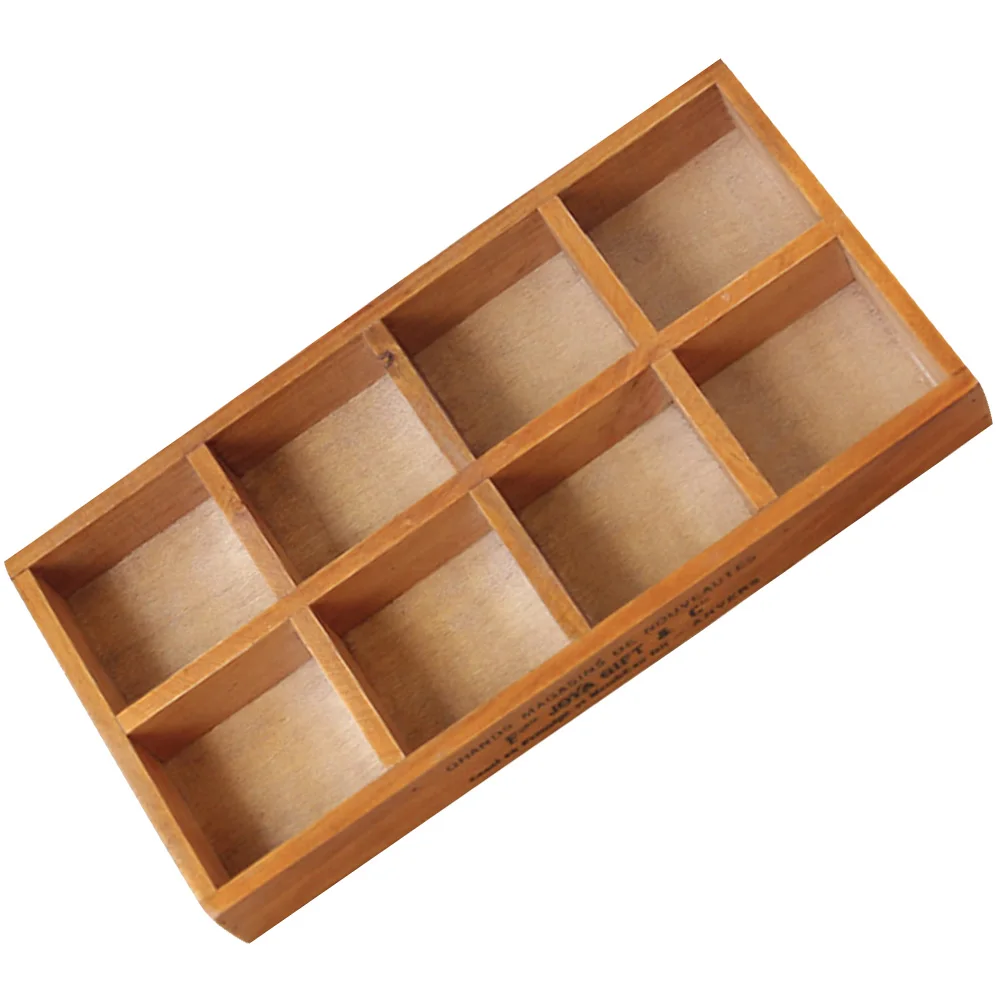 

Wood Seasoning Holder Natural Spice Jar ganizer Storage Box Kitchen Counter Decor Harm Wood Seasoning Container Free Tasteless