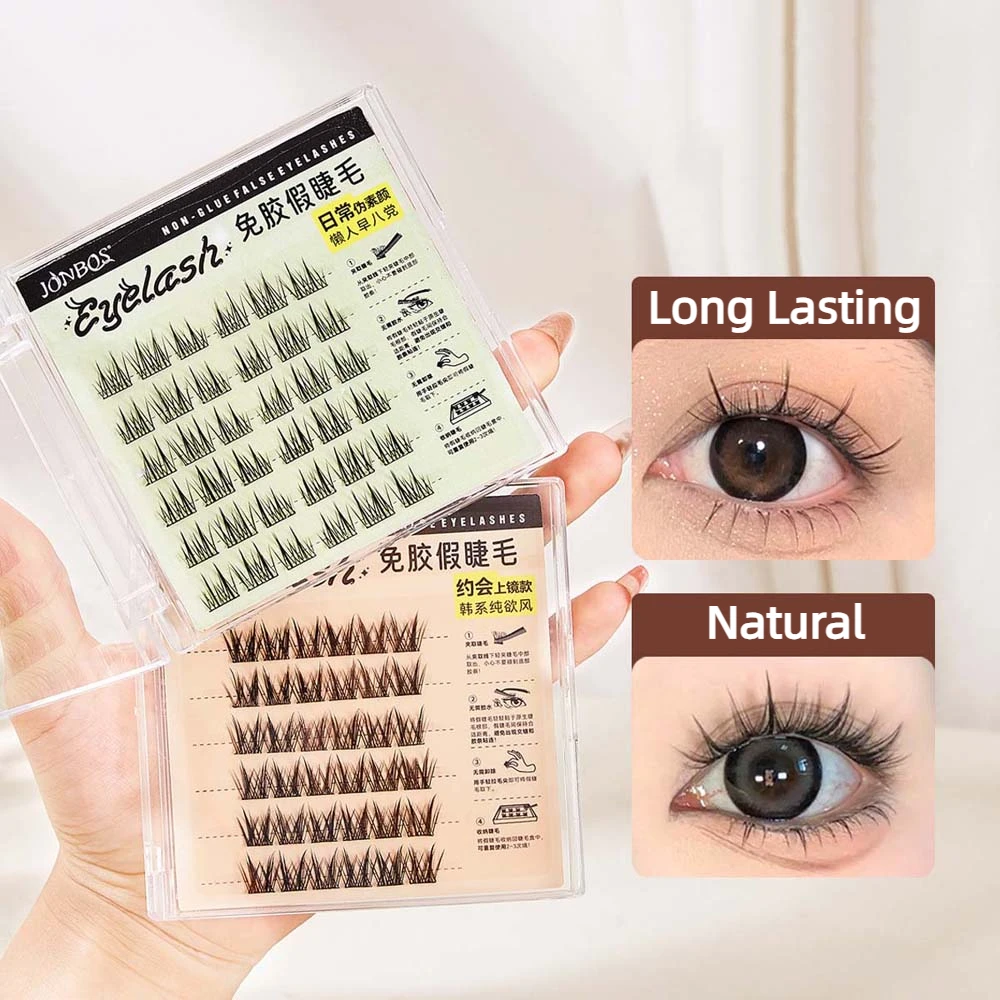 

Самоклеящиеся L-завитые накладные ресницы, сегментированные наращивание ресниц, отдельные кластерные ресницы, большая емкость, сделай сам