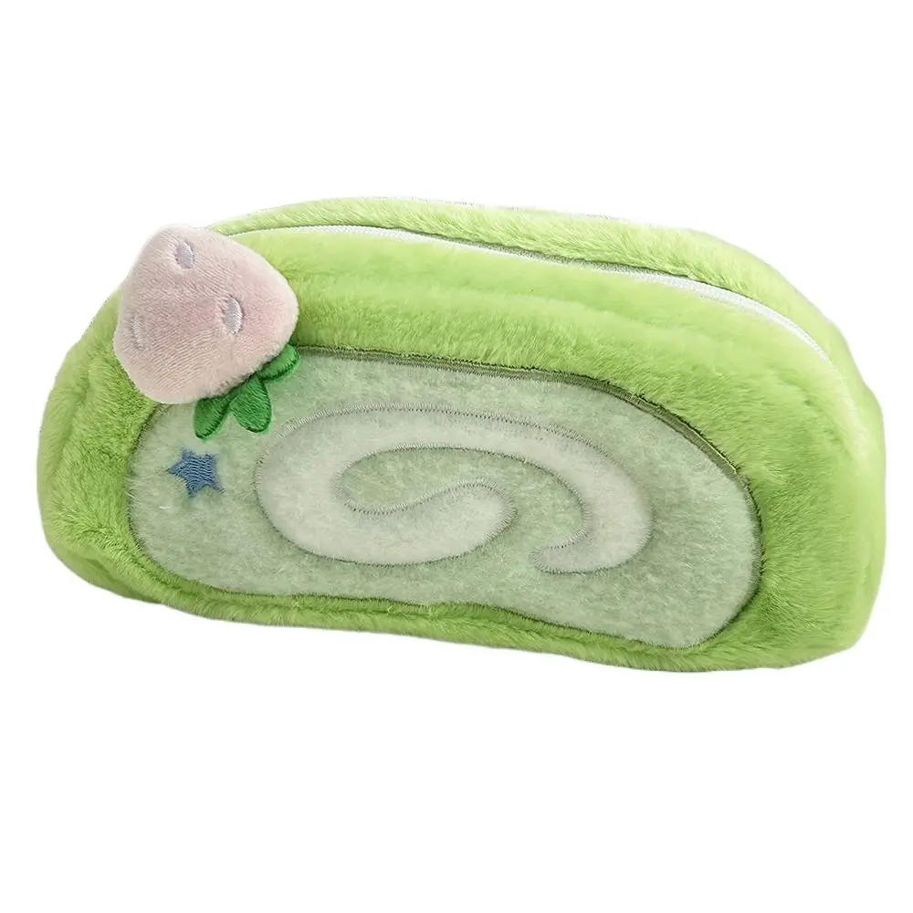 

Cute Honeydew Swiss Pen Bag Large Capacity Multi-functional Pencil Case Stationery Organizer Students