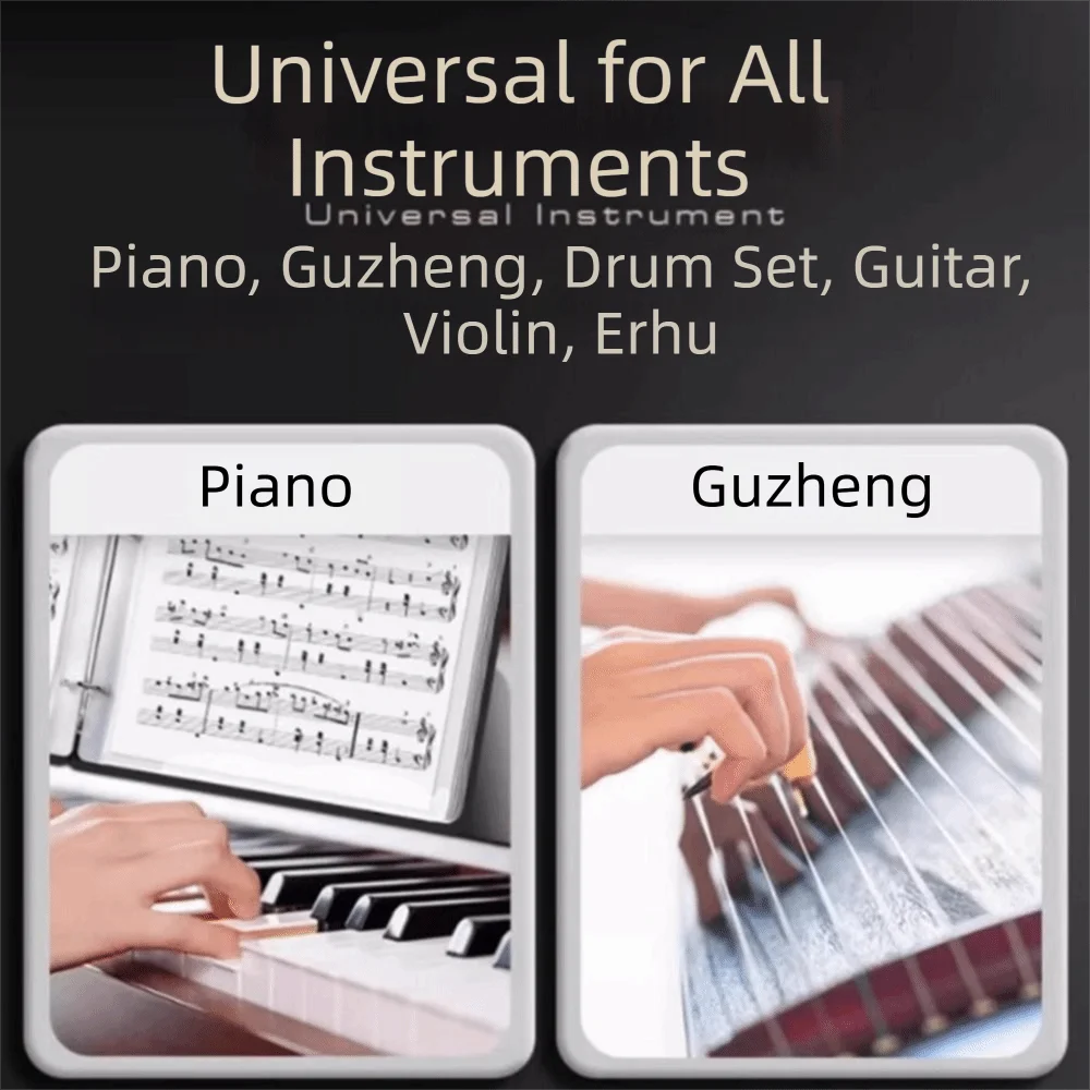 A4 Sheet Music Folder Spiral Waterproof Document Organizer Index Post Ring buckle Piano Score Storage Holder Students