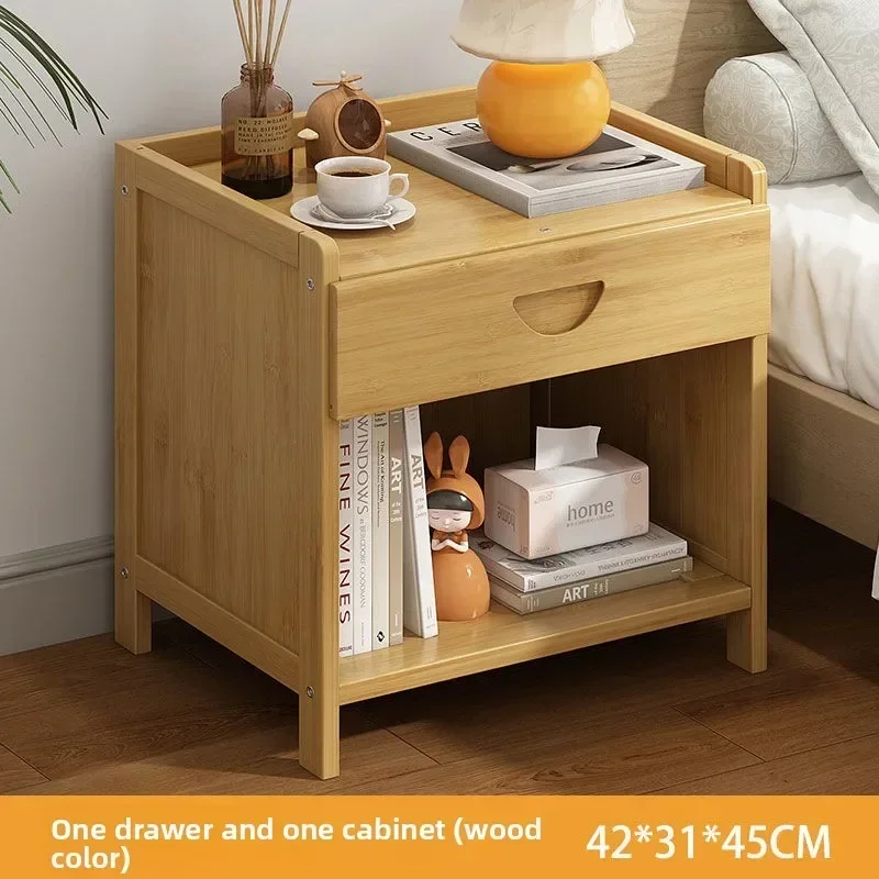 Factory Simple Bedside Table, Small Rack, Multi-functional Bedside Multi-layer Storage Locker With Pumping