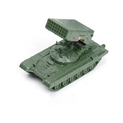 1/72 Military Army Model Rocket Gun Armored Vehicles Heavy Tank