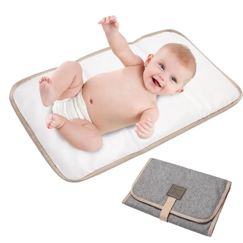 Foldable Baby Diaper Changing Pad Waterproof Newborn Diaper Pad Portable Toddler Changing Table Durable Oxford Baby Diaper Sheet