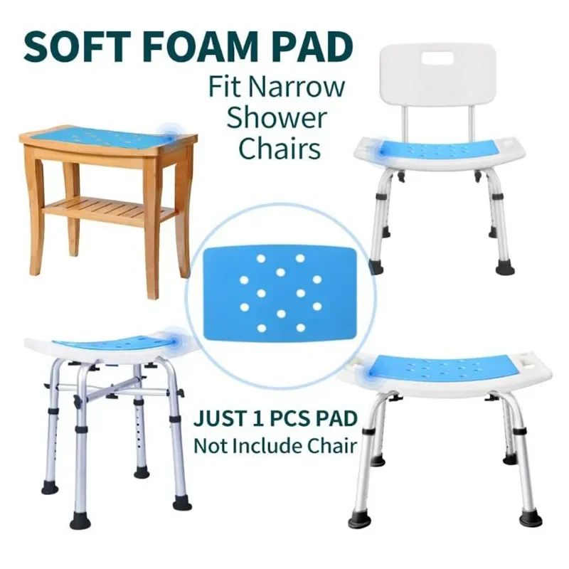1pcs Non-slip Bath Chair Elderly Bath Tub Aid Seat Bathroom Bath Chair Shower Stool Seat Cushion Safe Bathroom Environment image 2