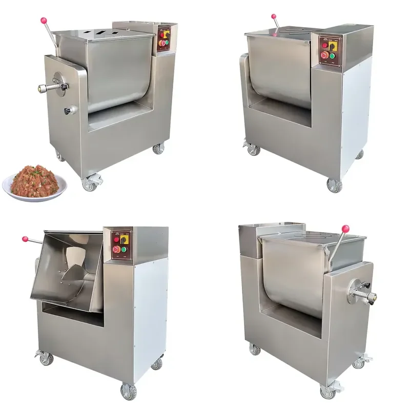 180 Liters Stainless Steel Meat Mixer Professional Sausage Meat Grinder Filling Mixer for Commercial Use