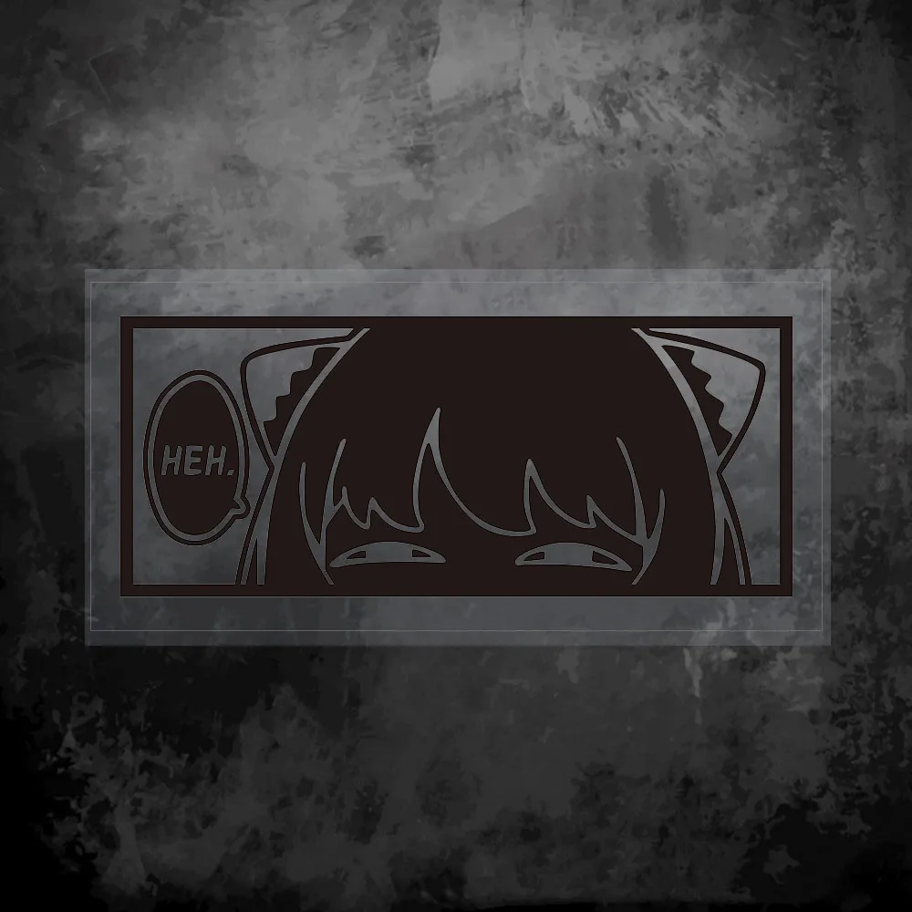 ملصقات السيارات DXYMOO لفتاة أنيمي أنيا X فورجر فاميلي موتور السيارات عربات شاحنة نافذة ملصق مائي #3