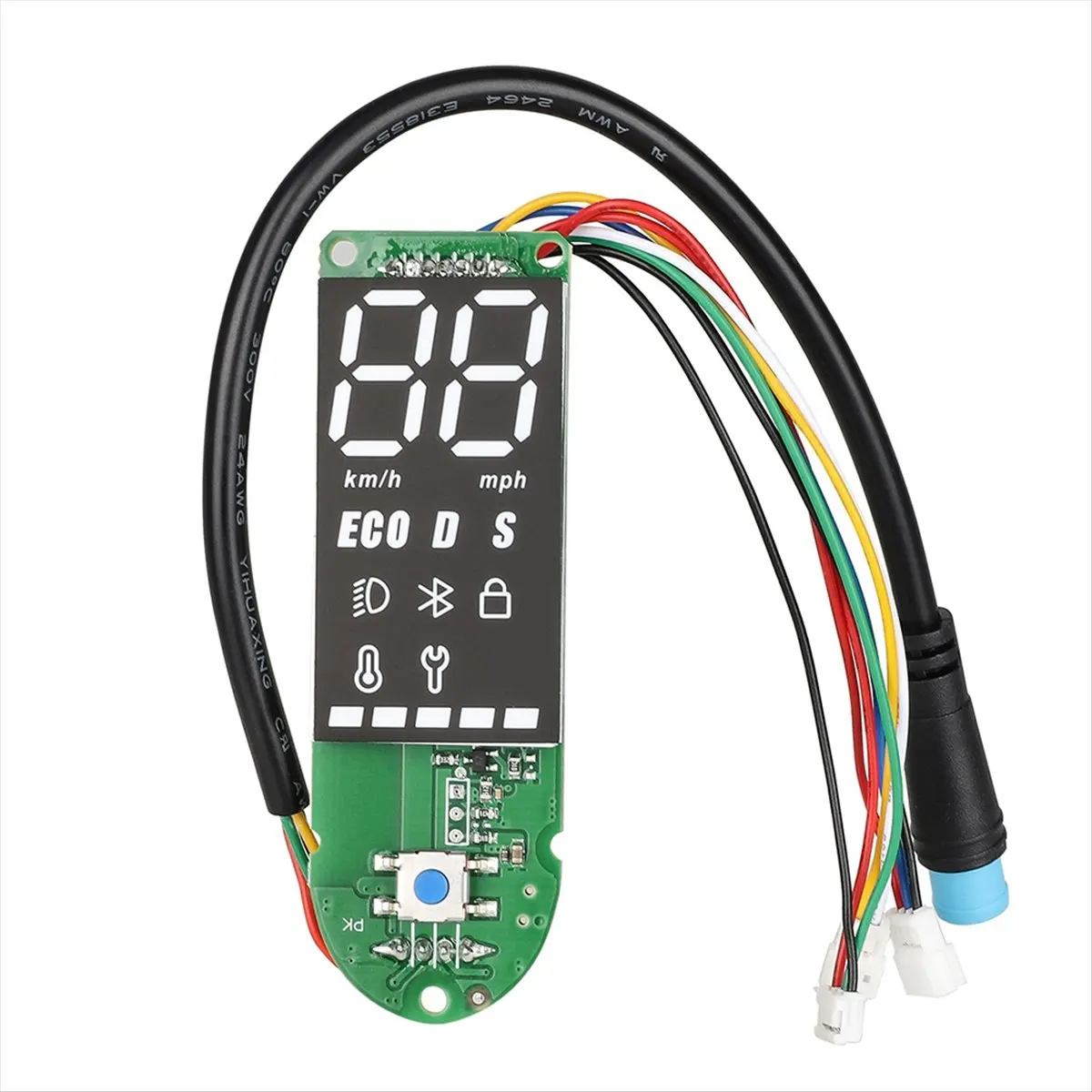 DT1700 Mon.Motherboard Display Circuit Board Electric Scooter Upgrade Bluetooth Dashboard for 1S Display Dashboard